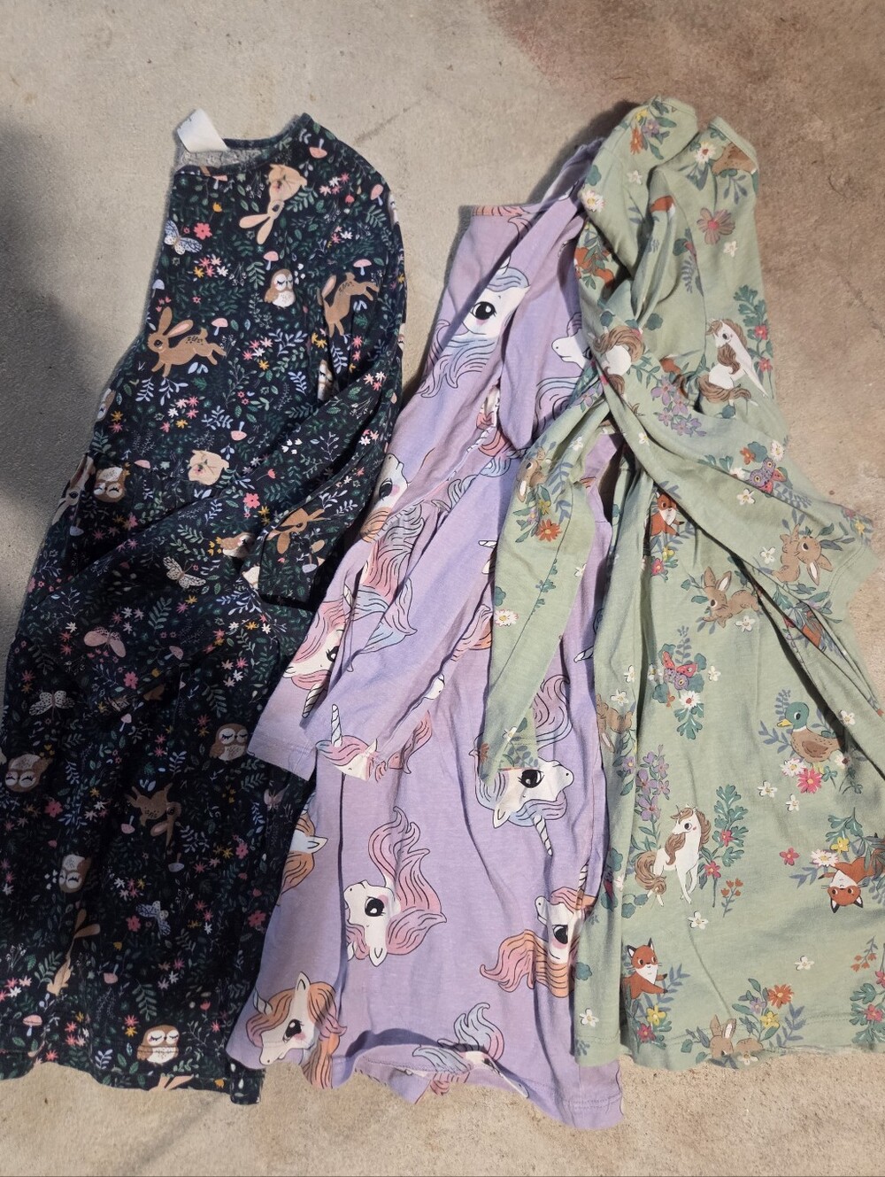 3 Girls 6/6x Animal Dresses